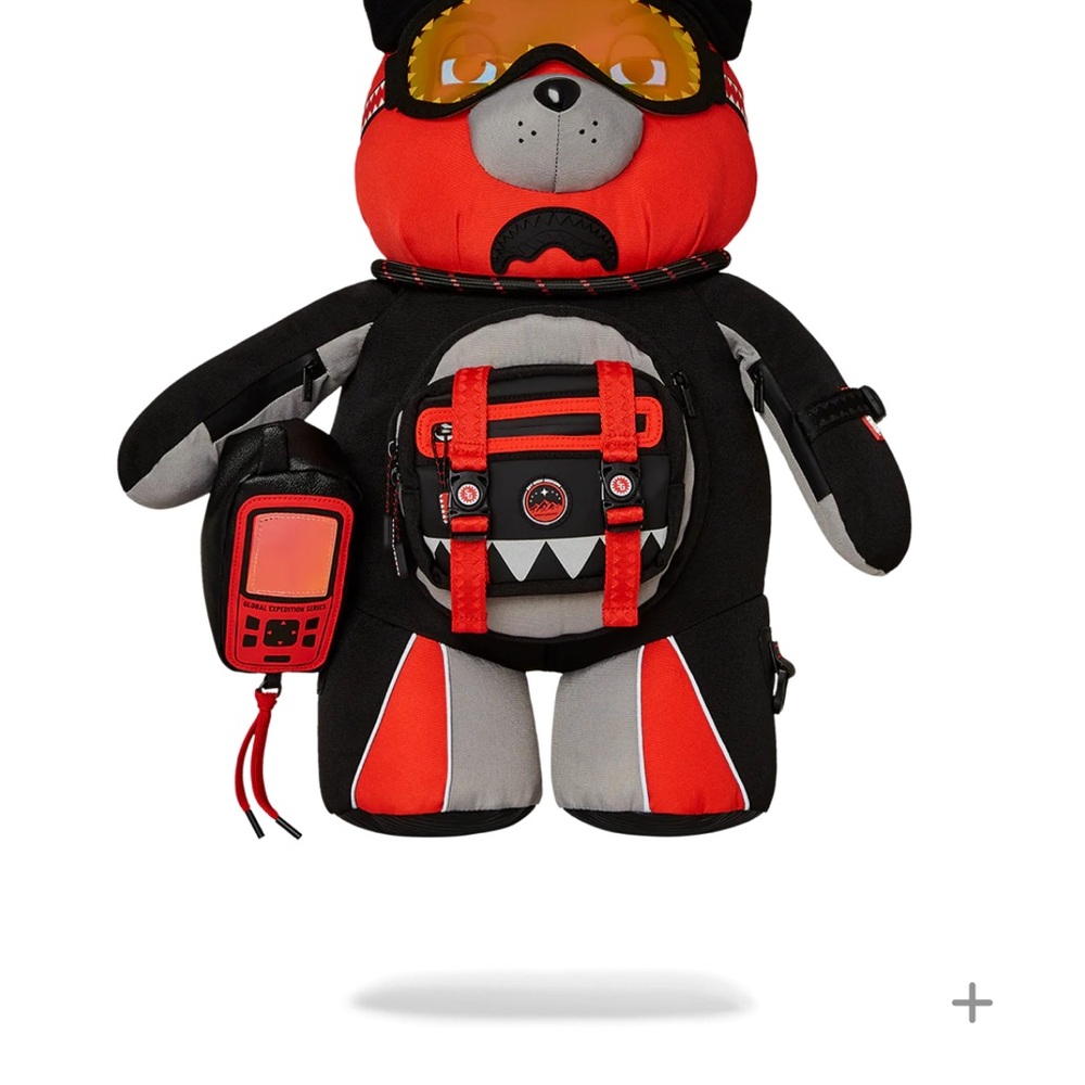 Adventure Bear with Red and Black Gear